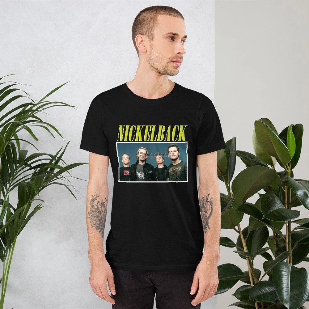 Camiseta de Nickelback para hombres, camisa de banda de níquel, camisa Kroeger, camisa de Rock de los 00, camisa VIntage|Camisetas| - AliExpress