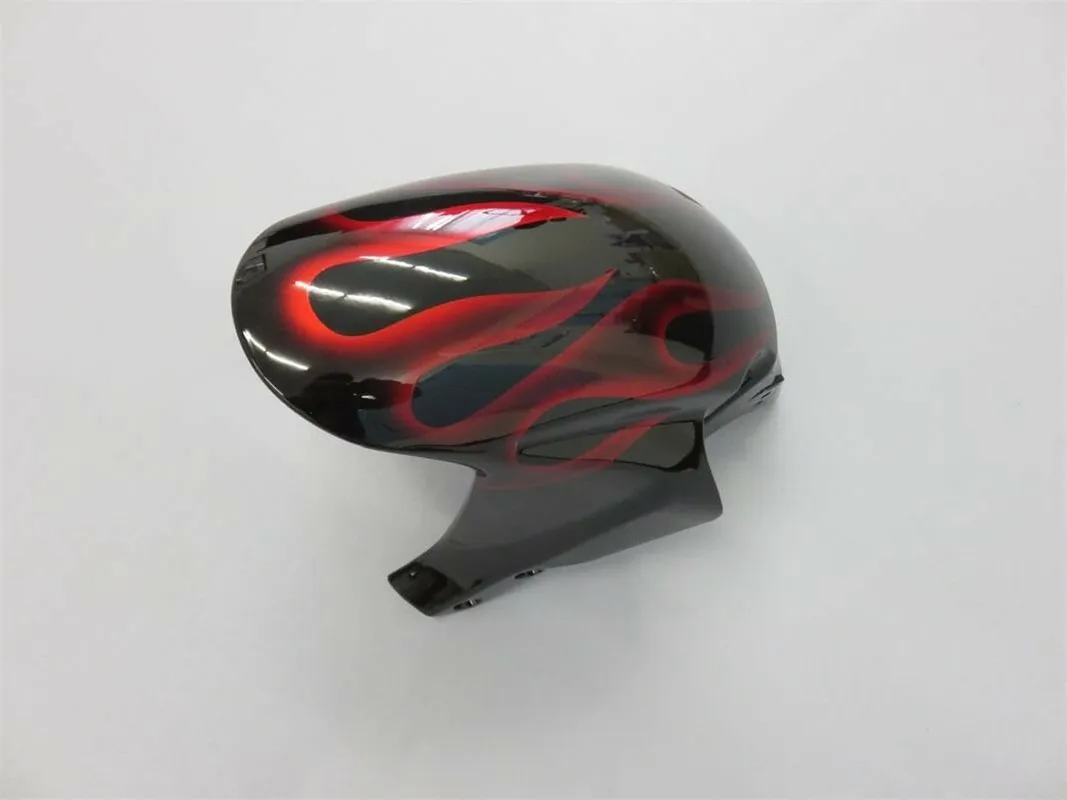 ZXMOTO заказной ваш комплект обтекателя впрыска для Honda CBR600RR 2005-2006 F5 ABS система впрыска Кузов огонь красный с черным