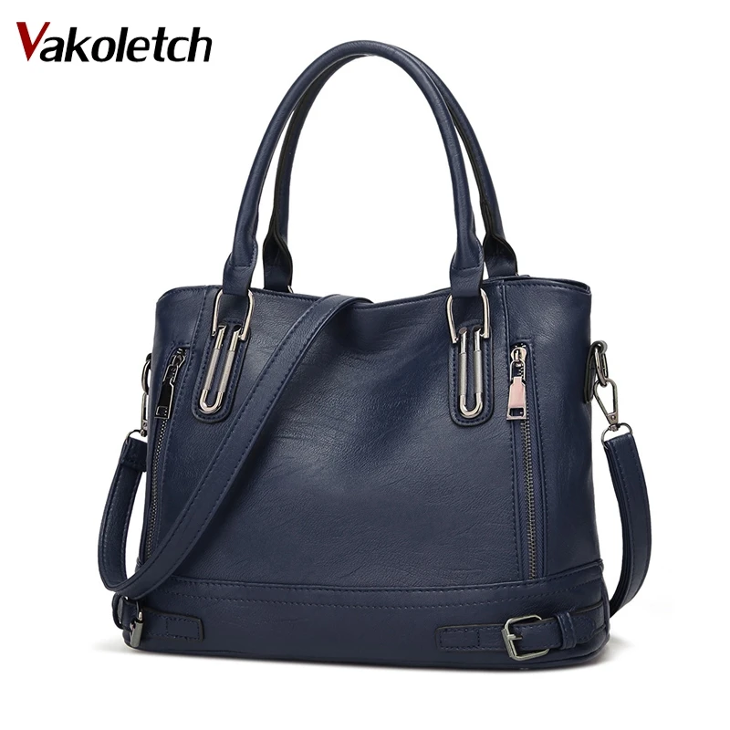 

2022 New European and American fashion handbag flow single shoulder slung tote big bag PU leather Women handbags KL746