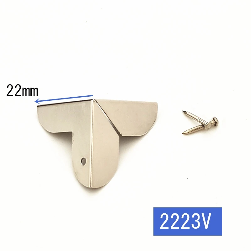 24Pcs Vintage Metal Corner Bracket for Furniture