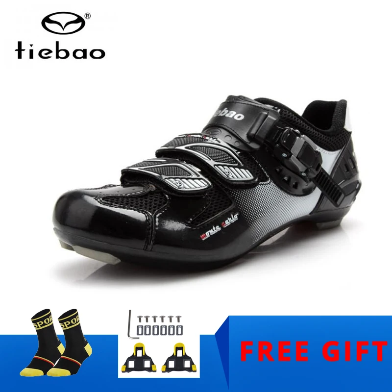 B for Package 3 TIEBAO/Обувь для велоспорта; sapatilha ciclismo; Мужская и женская обувь с самоблокирующимся верхом; дышащая обувь для езды на велосипеде с педалями; кроссовки для велоспорта - Цвет: B for Package 3