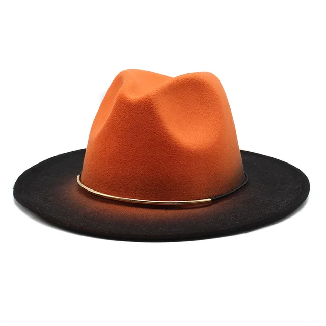 Wide Brim Fedora Hat Church Derby 