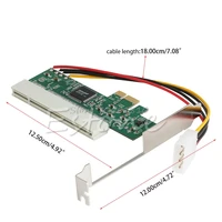pci express riser card PCI-Express PCI-E כדי באפיק PCI Riser Card יעילות גבוהה ממיר מתאם (4)