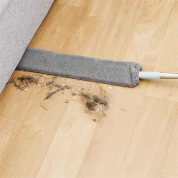 3in1 Corner Cleaning Tool Nook Duster Long Handle Dust Cleaner Floor Brush Easy