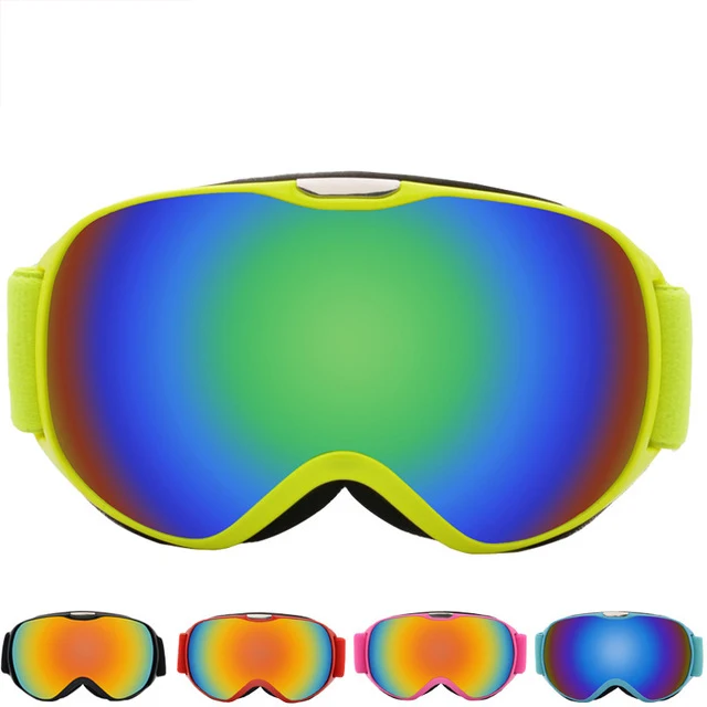 

kid Ski Goggles Anti-Fog Ski Eyewear Winter Windproof Snowboard Glasses Skiing Goggles Children Snowboarding Glasses boys &girls
