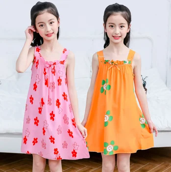

Teenage Girls Bohemian nightdress Summer Floral Beach Sundress for Girls Children Holiday Party Colorful Dress 8 10 12 13 14 Yrs