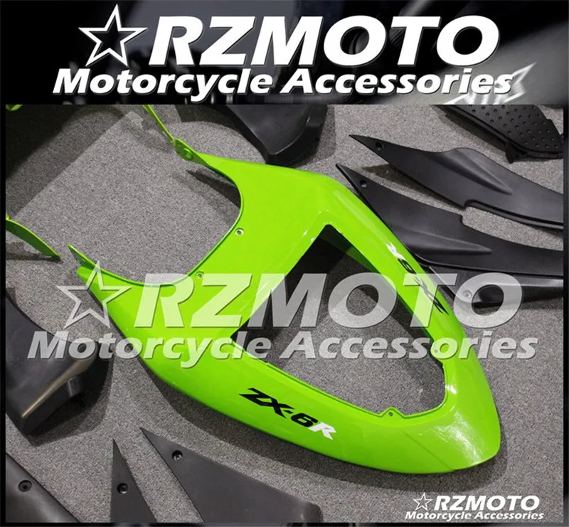 Мотоциклетный обтекатель abs Подходит для Kawasaki ZX6R 636 ZX-6R 2005 2006 корпусные детали пресс-форм Магазин № 0323