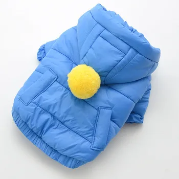 

Multi Colors Super Warm and Dog Fashion Coats for Autumn and Winter Two Feet Pet Cotton-Padded Clothes for Small Size Dogs