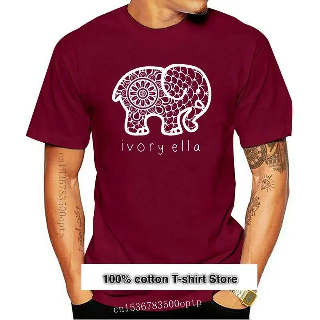Camiseta negra de Ivory Ella, S 3XL 