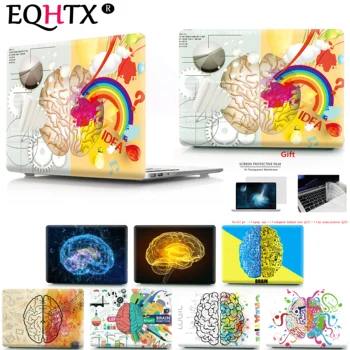 

For Macbook New Air Pro 13 15 Touch bar Laptop Case For Mac Book Air Pro Retina 11 12 13 15 New creative brain protection case