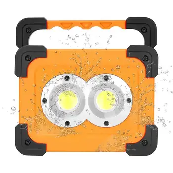 

XANES COB LED Foldable Solar Work Light USB Rechargeable Handheld Flashlight Search Lamp for Outdoor Camping Fishing Lantern