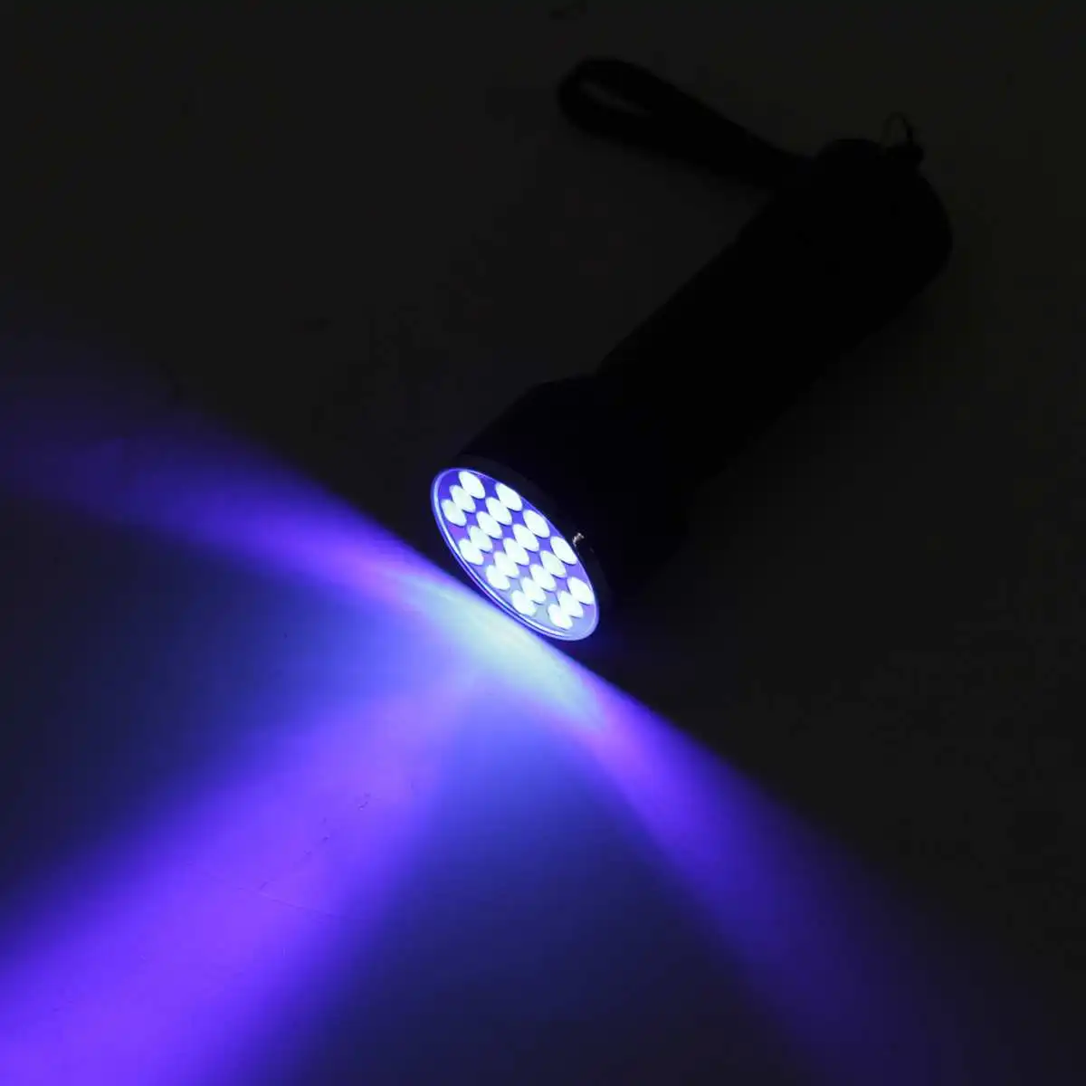 21 светодиодный Ультрафиолетовый фонарь 395-400nm Светодиодный УФ фонарик светильник фонарь светильник Обнаружение УФ-лампа