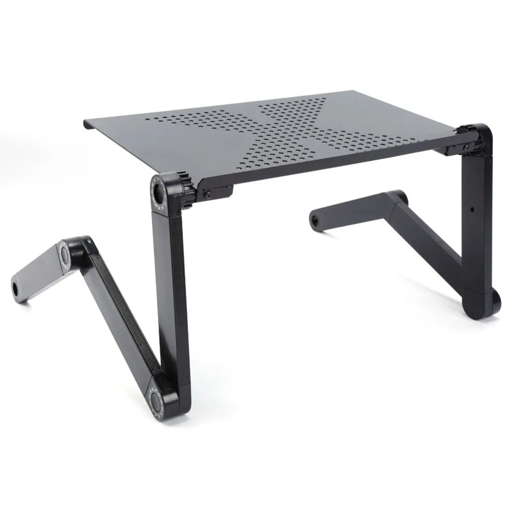  Portable foldable adjustable folding table for Laptop Desk Computer mesa para notebook Stand Tray F
