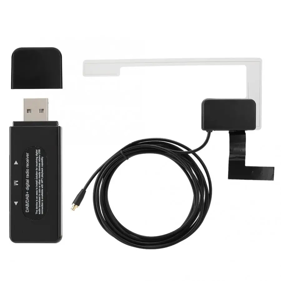 DAB/DAB+ сигналы цифровой радиоприемник USB Plug-and-Play с антенной высокой проводимости