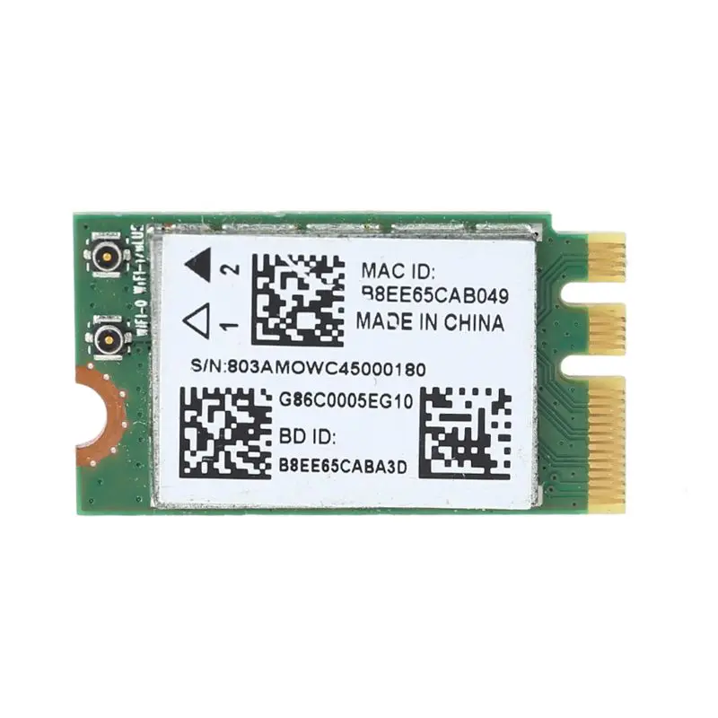 QCNFA335 wifi адаптер BT 4,0 NGFF WLAN wifi Беспроводная Bluetooth 4,0 сетевая карта