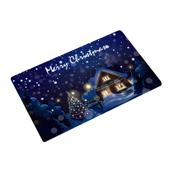 

Christmas Mat Outdoor Carpet Non-slip Dustproof Christmas Series For Kitchen Bathroom Doormats Christmas Decorations For Home