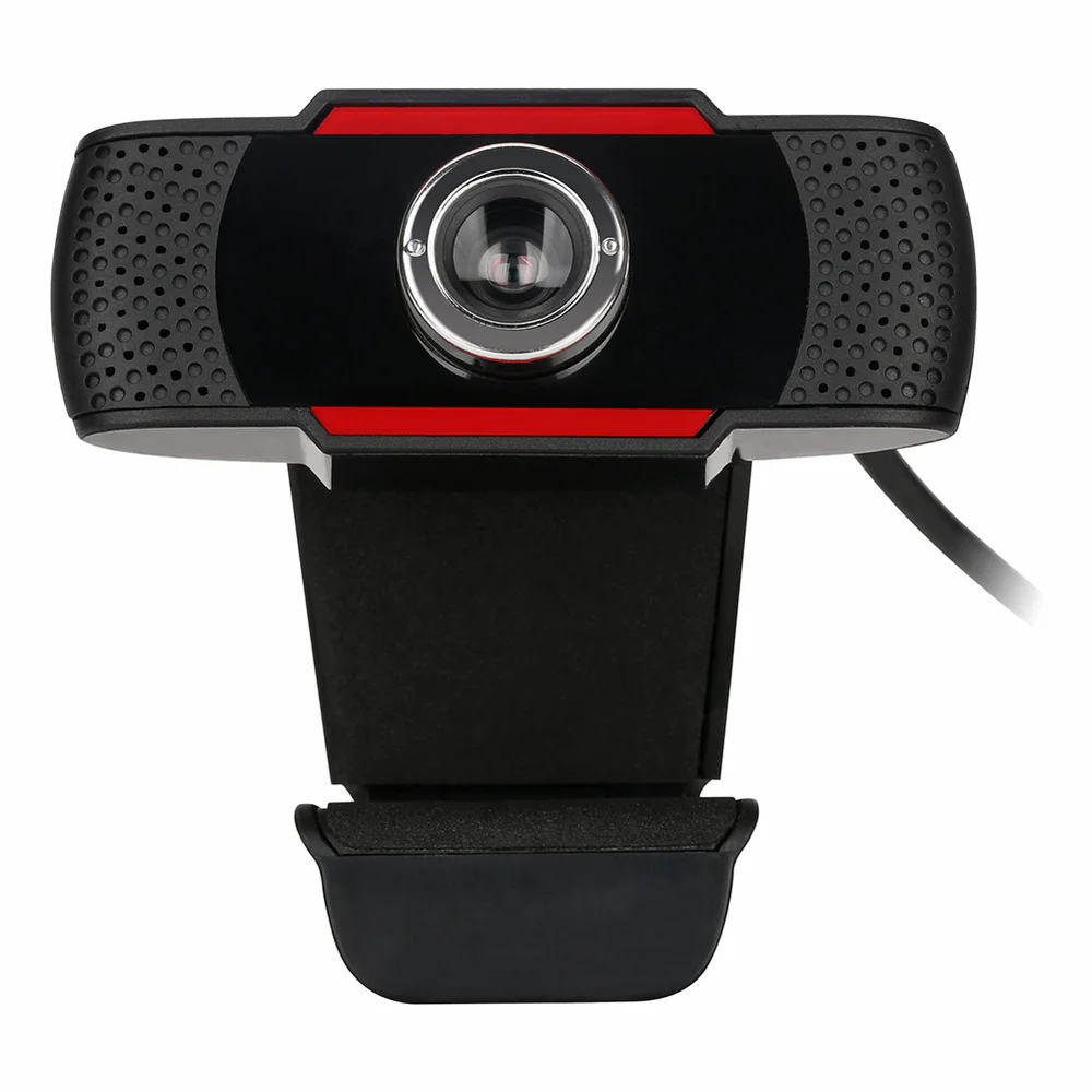 

USB Webcam 0.3M pixels HD 480P Video Recording Camera Live Web Cameras for Microsoft HP Computer with Microphone Online Webcams
