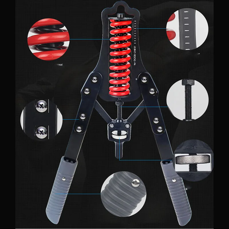 Сила Руки грудь расширитель оборудование для домашнего фитнеса стержень для тренировки рук Регулируемая скорость руки грудь руки мышечная тренировка руки бластер