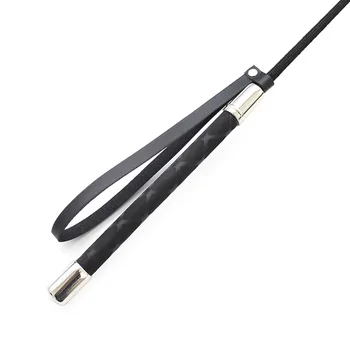 Spanking PU Leather Bondage Whip With Sword Handle Lash Fetish Flogger Horse Adult BDSM Slave Sex Toys For Couples Women 6