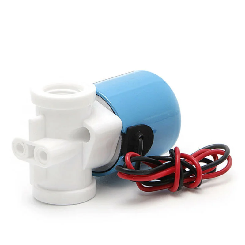 G1/4 Соленоидный клапан пластиковый нормально закрытый 2 способа 12 V/DC 0-120PSI 0-0.8MPa набор