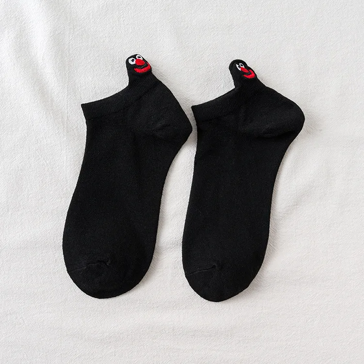 2020 New Arrival Slipper Invisible Animal Women's Short Socks Cotton No Show Socks For Women