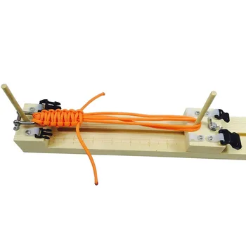 

Simple Manual DIY Umbrella Shaped Rope Outdoor Bracelet Woven Frame Jewelry Tool Threading String Cord Easy Jewelry Making Tools
