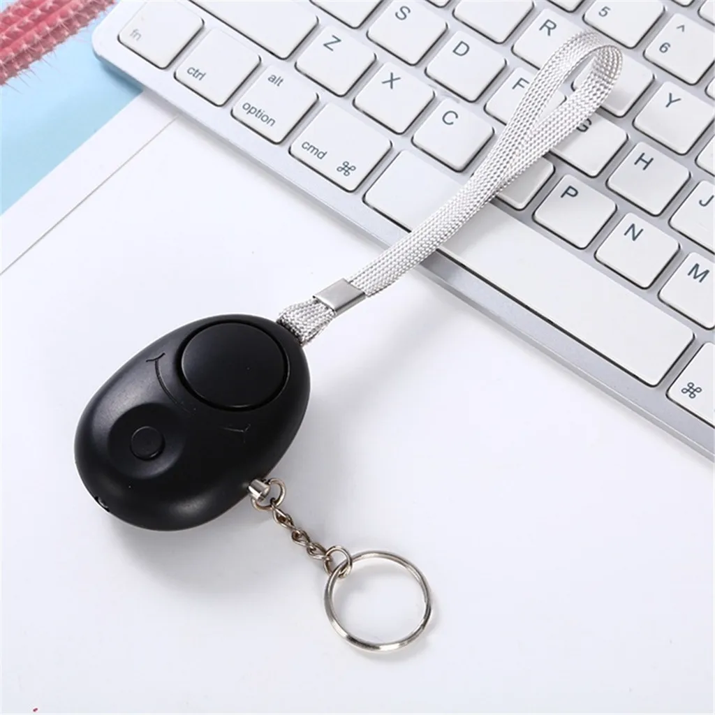 120DB Self Defense Alarm Egg Shape Girl or Women Security Protect Alert Safety Scream Anti-wolf Device for Emergency 70x50x30mm