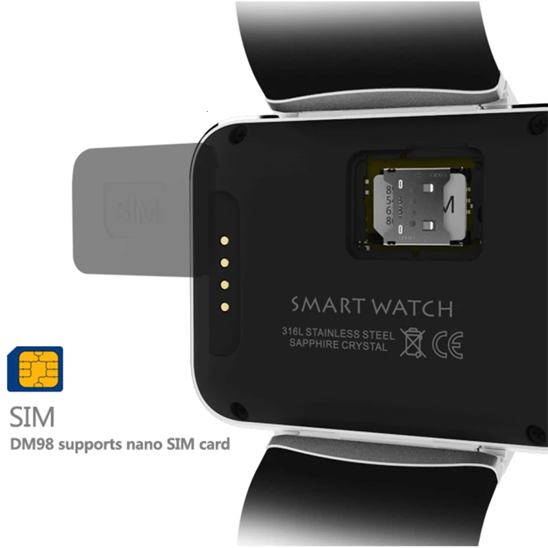 Android Bluetooth wifi gps Смарт часы Smartband мини мобильный телефон Smartwatch фитнес трекер MTK6752 4 Гб rom 3g смартфон