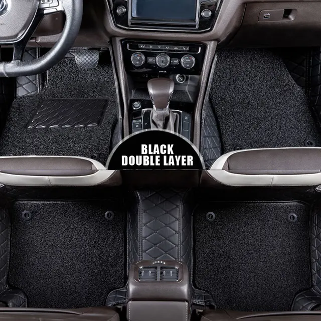 Custom Leather Car Floor Mats For Mercedes Benz Gle Coupe Gle 15 16 17 18 19 Auto Carpet Waterproof Car Accessories Floor Mats Aliexpress