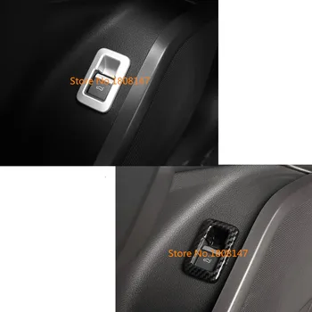 

For Audi Q5 2018 2019 2020 Car Sticker Cover Styling Rear Tail Tailgate Switch Back Door Bowl Handle Trim Frame 1pcs