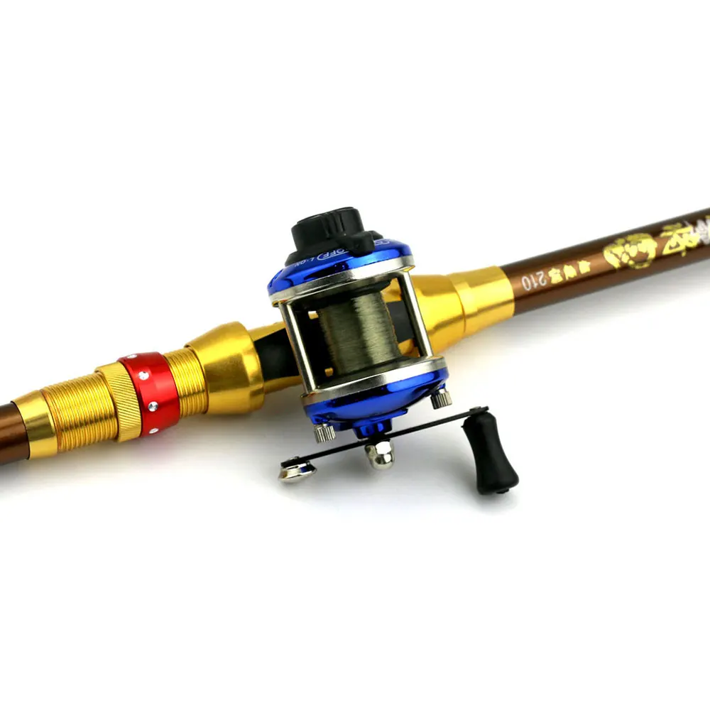 Mini Fishing Tackle Winter Outdoor with Line Alloy Waterproof Spinning Wheel Fishing Reel Gapless High Quality