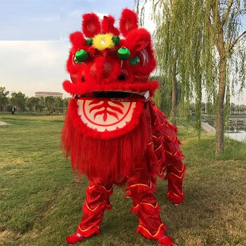 Chineses танцевальный костюм льва традиционная школьная Вечеринка косплей костюм Взрослый размер льва костюмы Love Live Косплей