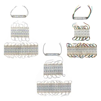 

5050 SMD 3 LED Module LED Strip String Light Waterproof DC 12V