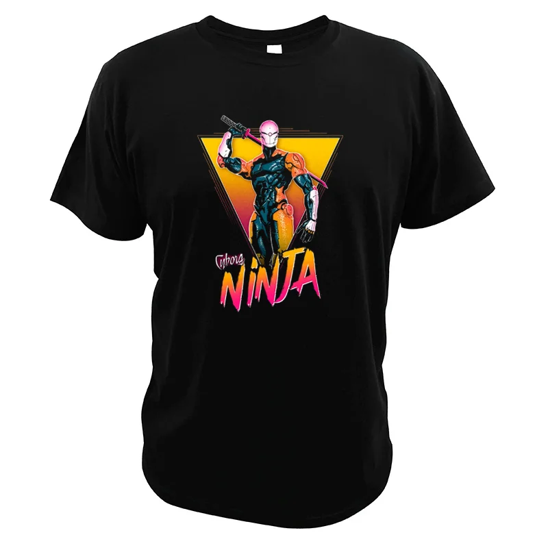 

Metal Gear Solid T Shirt 100% Cotton Digital Print High Quality Tee video game Tops Cyborg Tshirt