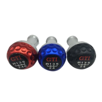 

Shift Knob Universal Aluminum 5 6 Speed Car Manual Shift Lever Car Gear Shift Knob for Volkswagen Golf GTI Gear Shifter
