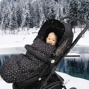 

Baby stroller baby sleeping bag winter stroller foot clutch thick warm envelope for wheelchairs for newborns winter warm sleepin