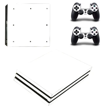 

Solid White Style Skin Sticker for PS4 Pro Console And Controllers Decal Vinyl Skins Cover Style 0187