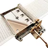 DIY Music Box with Copper Gear, Hand Crank, Paper Strip, Musical Movements, 30 Notes 2