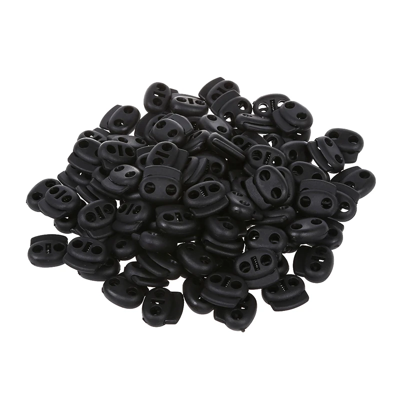 BEAU-100 x черный шнур замки Bean Active 2 отверстия авто замки