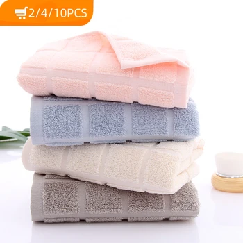 

Cotton 32 Shares Simple STYLE Face Towel Fast Sports Travel Thick Towel Drying Gym Handchief Toalha Soft Camping