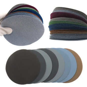 

5 Round Sand Paper 125MM Sandpaper Dry & Wet Grinding Car Polishing Supplies