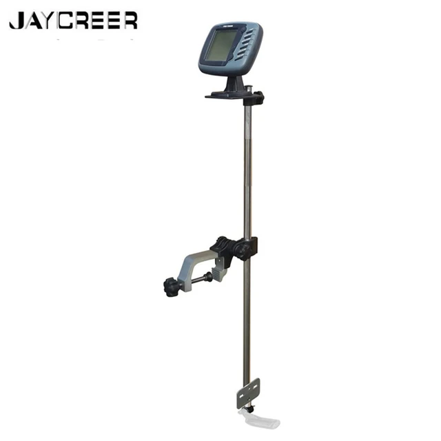 Jaycreer Aluminum Portable Boat Kayak Canoe Transducer Bracket And Fishing  Finder Mount,quick Removal From Canoe Or Boat - Marine Hardware - AliExpress