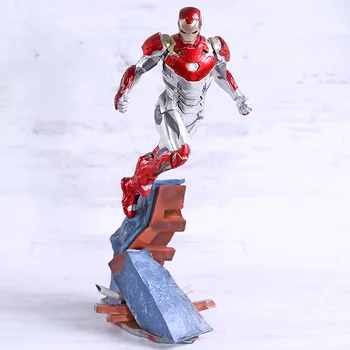 

Spiderman Homecoming Iron Man MK47 Mark XLVII Statue 1/10 Scale PVC Figure Model Toy