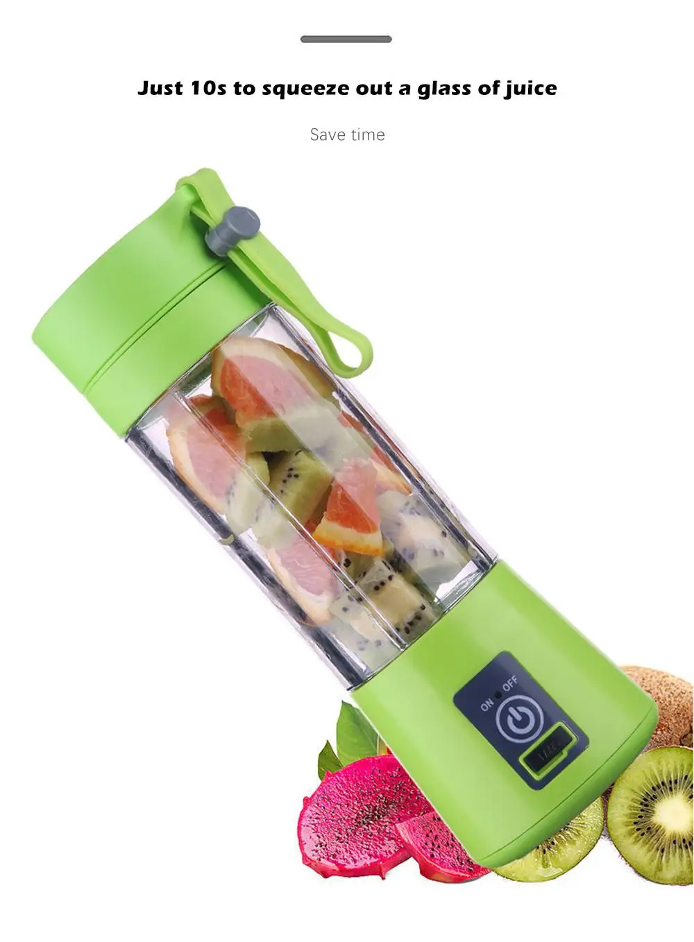 Portable Juicer Fruit Vegetable Juice Mixer