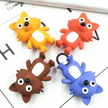 

1PC Kawaii Pencil Erasers Cute Rubber Erasers Creative Fox Erasers For Kids Back To School Gifts Office Supplies Stationery