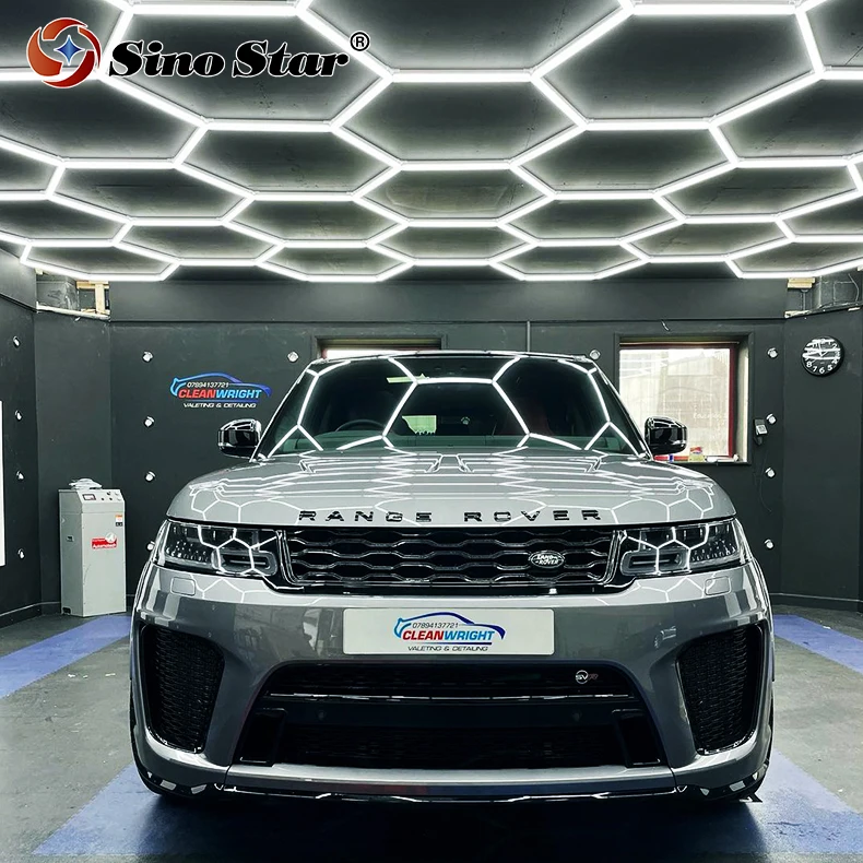 The CustomizedProfessional LED Detailing Light and Work Light For the Car Polishing and Dent Check With the Trolley Car Washshop