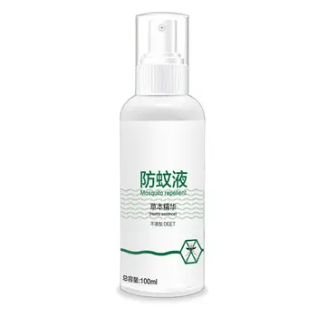 

100ml Mosquito Repellent Water Spray Neck Home Summer Pest Control Babies Outdoor Camping Travel Hand Pressed Feet Multifunction