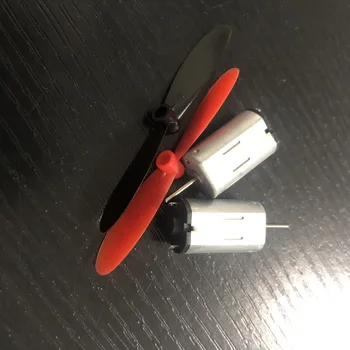 

2Pcs RC Quadcopter DC3.7V 23800RPM Coreless Micro Motor w 2-blade Propeller ...