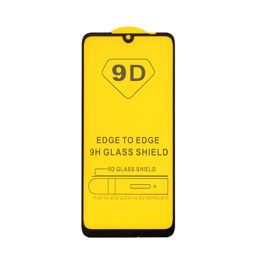 9D Защитное стекло для Xiaomi mi 9t mi Play A3 Lite CC9E Red mi Note 7 защитное стекло с полным клеем на xio mi 9se 9x защита экрана - Цвет: Прозрачный