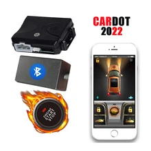 

Cardot Mobile Phone Control Car Ignition Push Button Remote Start Stop By OEM Key Working For Car Alarm